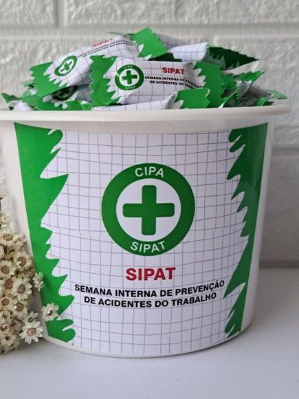 100 Balas Sipat com Baldinho