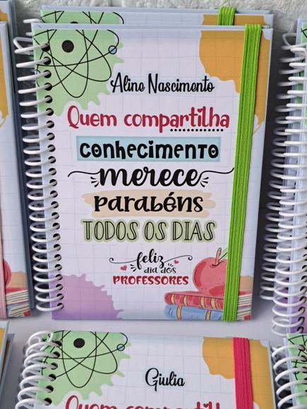 Mini Caderno (10x15) Professores