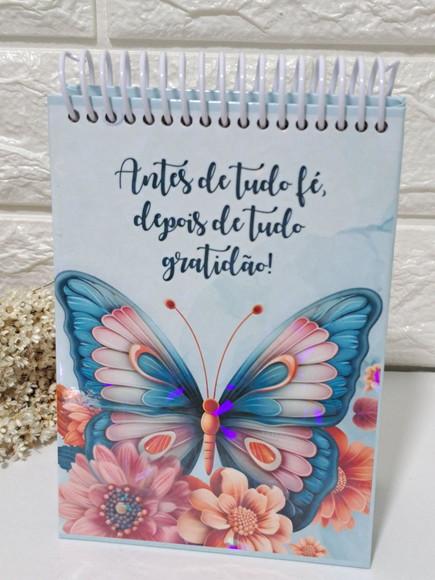 Bloco de Notas Borboletas
