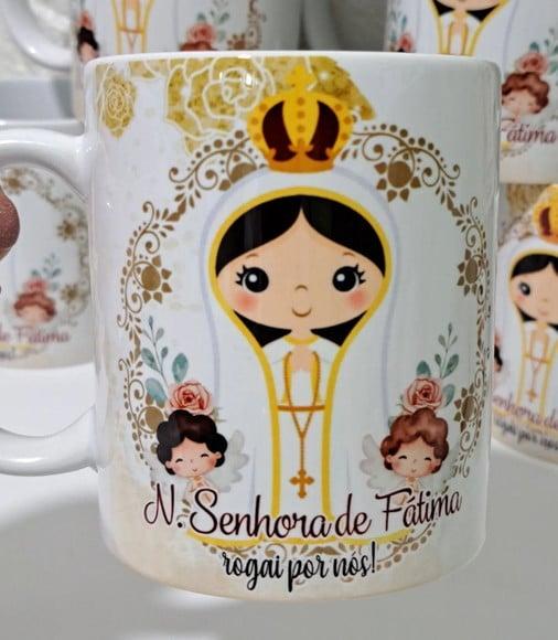 Caneca Nossa Senhora de Fátima