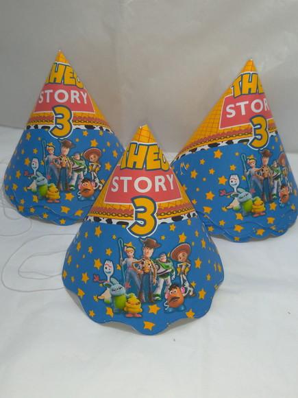 10 Chapéuzinhos de Festa Toy Story