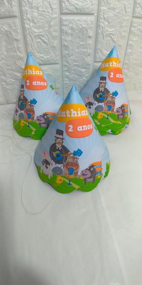 10 Chapeuzinhos de Festa Bita