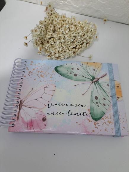 Caderno A6 Borboletas