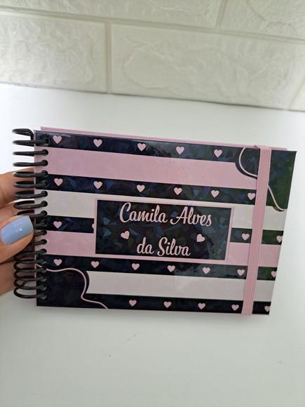 Caderno A6 Anotações