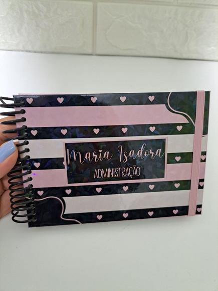 Caderno A6 Anotações