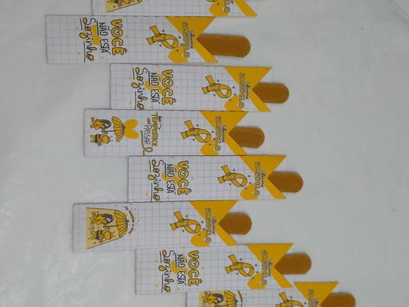 10 Mini Lixa Setembro Amarelo