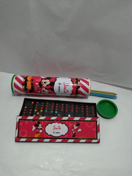 Dominó e Pega Varetas Minnie
