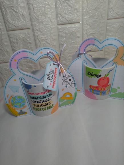 Caneca Dia Dos Professores Com Embalagem