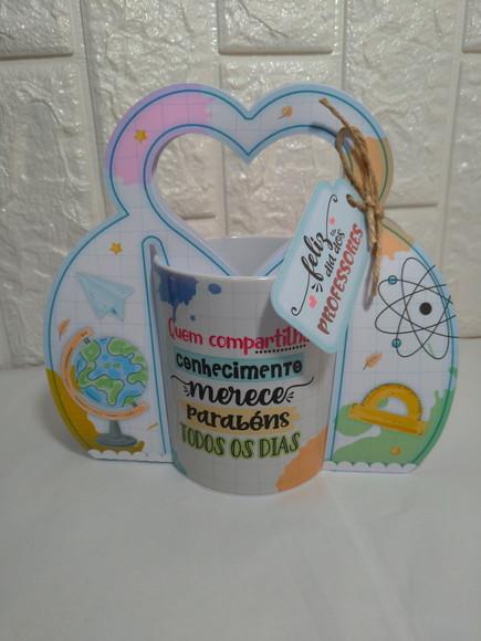 Caneca Dia Dos Professores Com Embalagem