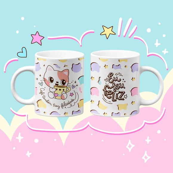Caneca Eu sou Feliz