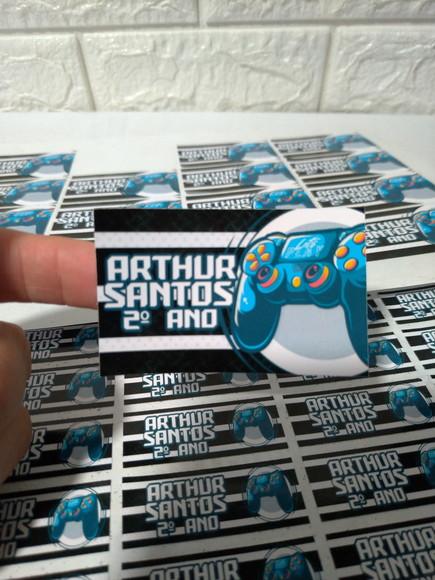 Kit Etiqueta Escolar - Video Game