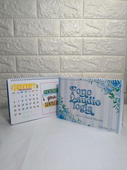 Calendário de Mesa Fonoaudiologia
