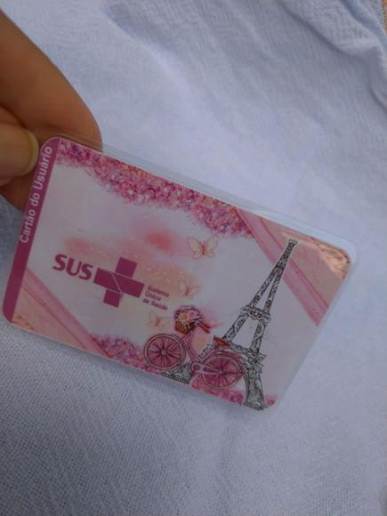 Cartão Sus Personalizado Paris