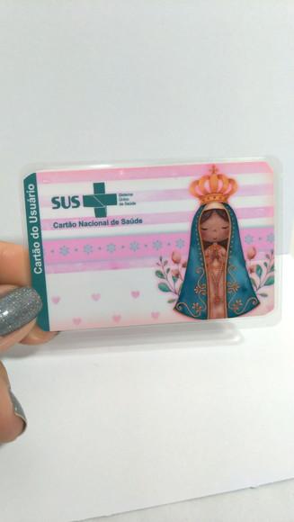 Cartão SUS personalizado Nossa Senhora Aparecida