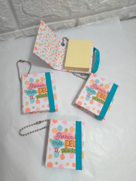 Post-it personalizado floresça onde Deus te Plantar