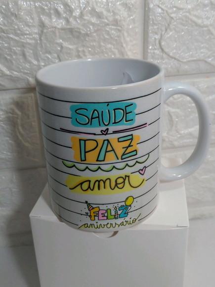 Caneca aniversário