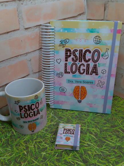 Kit psicologia - Agenda, caneca e post-it