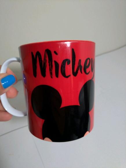 Caneca Plastica mickey