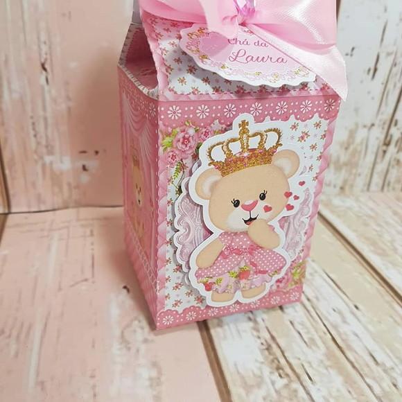 Caixa Milk Ursinha princesa
