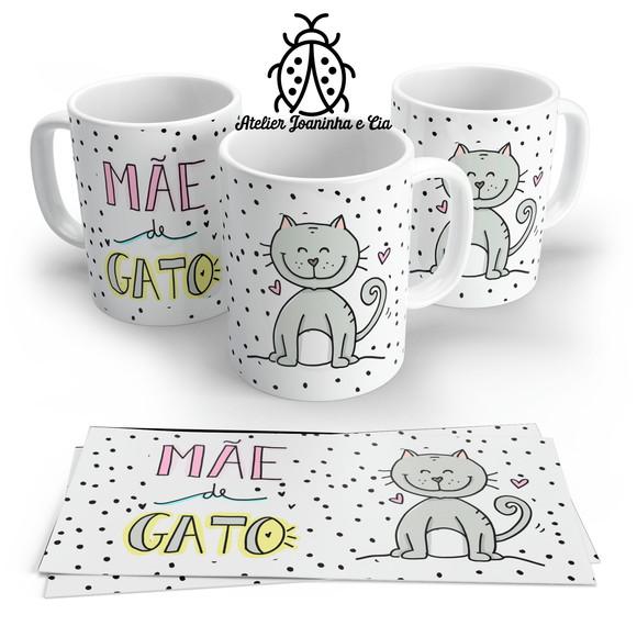 Caneca mãe de gato