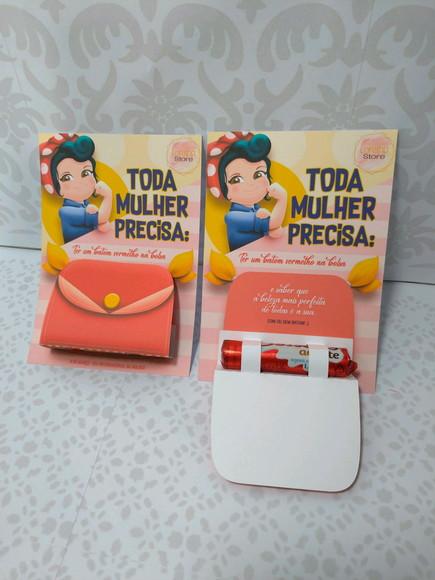 Cartao Dia da Mulher Baton