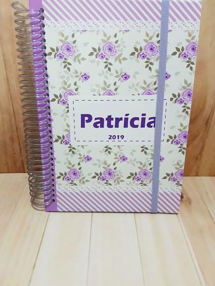 Agenda Floral Permanente Lilás