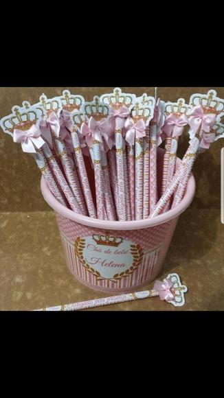 50Lapis Personalizados Princesa