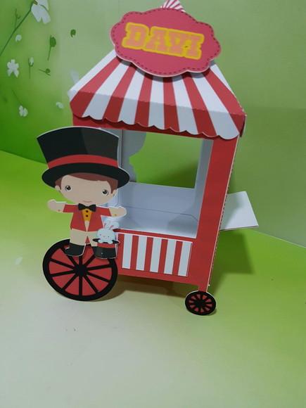 Carrinho de Pipoca Circo (desmontado)
