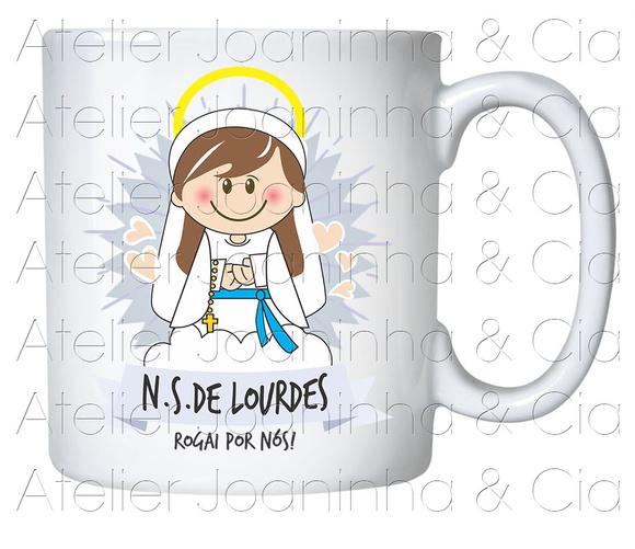 Caneca Nossa Senhora de Lourdes
