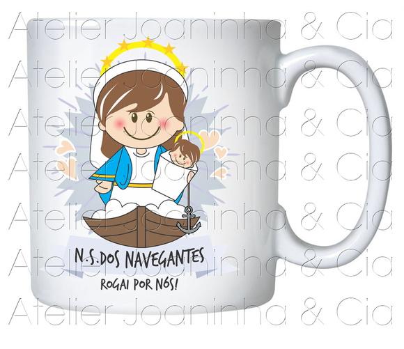Caneca Nossa Senhora dos Navegantes