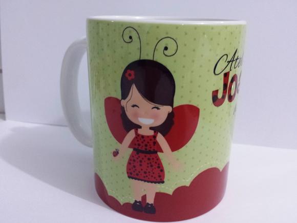 Caneca de Cerâmica Sua marca