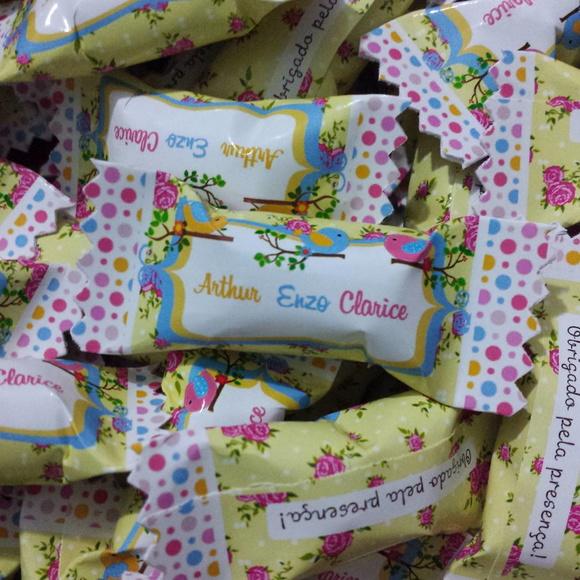 Bala Personalizada Passarinho