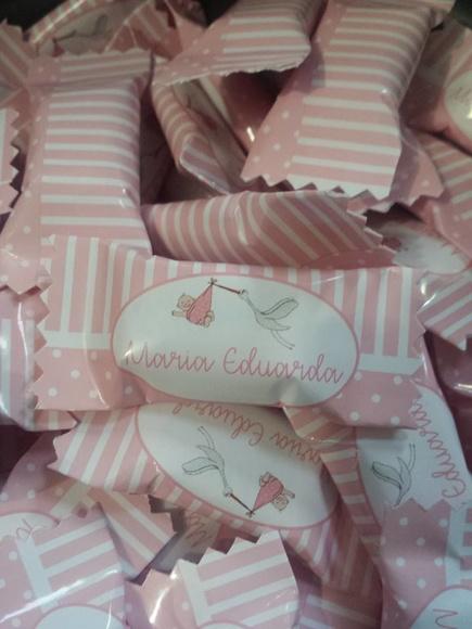Bala Personalizada Cegonha