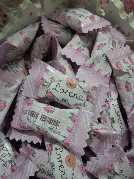 Bala Personalizada Ursinha Princesa