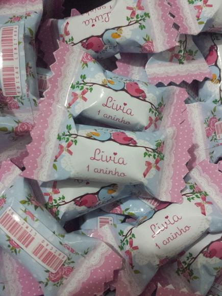 Bala Personalizada Jardim
