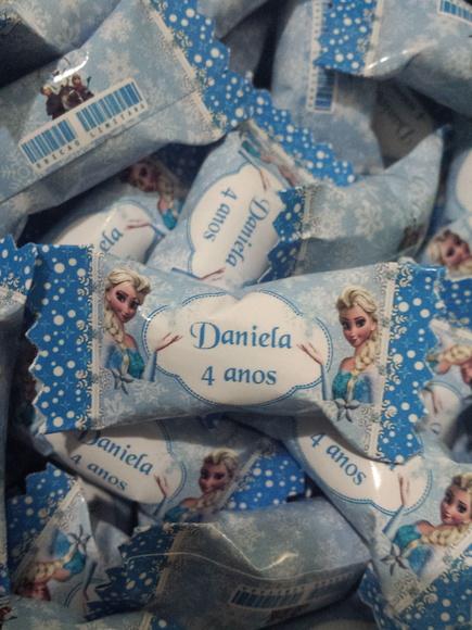 Bala Personalizada Frozen