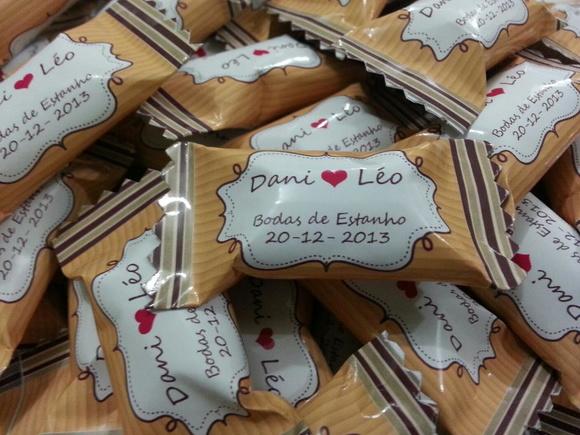 Bala Personalizada Casamento