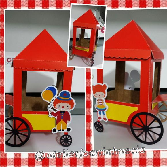 Carrinho de pipoca circo (desmontado)