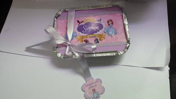Marmitinha Personalizada Princesa Sophia