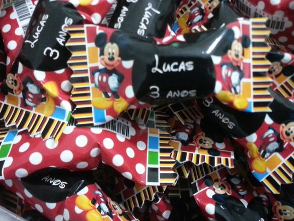 Bala personalizada Mickey