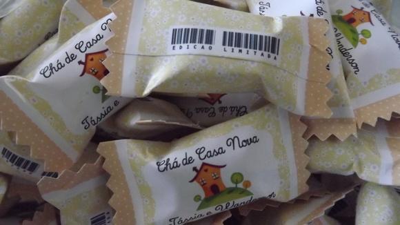 Bala Personalizada Chá de Casa Nova