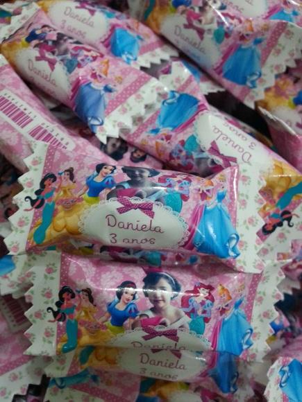 Bala Personalizada Princesas
