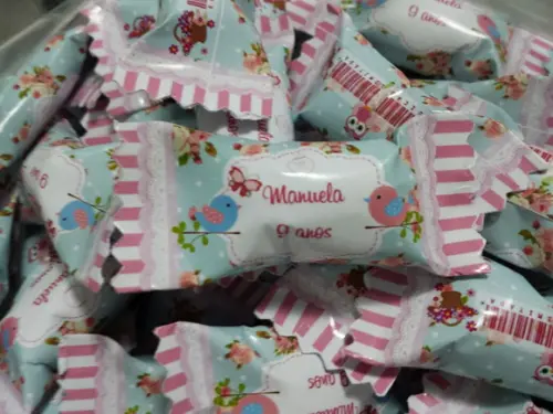 Bala Personalizada Jardim Encantado