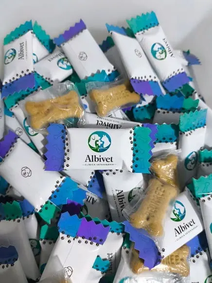 500 Petiscos para Cães Personalizado