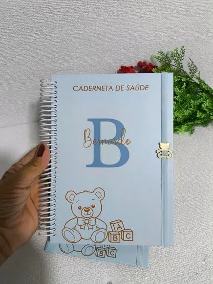 Caderneta de Vacinação Ursinho Clean
