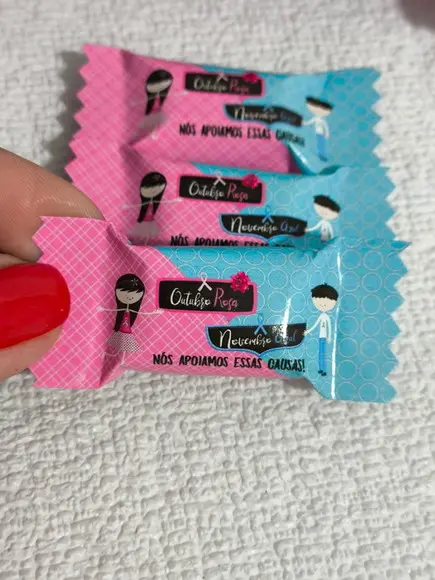 100 Balas Outubro Rosa | Novembro Azul