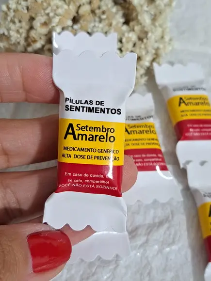 1000 Balas Setembro Amarelo | Pílulas de Sentimentos