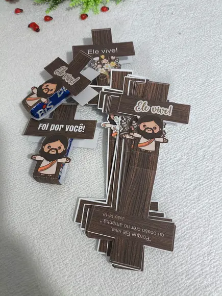 20 Cruz p/ Bis Páscoa | sem Chocolate