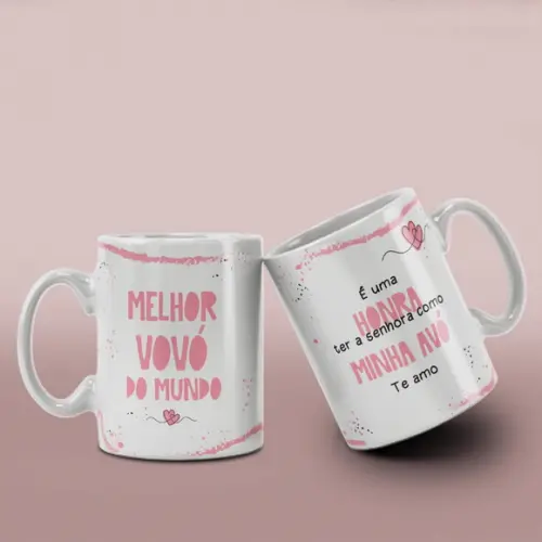 Caneca Personalizada Dia dos Avós Mod. 7