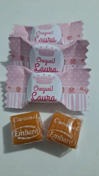 100 Caramelos Personalizados Coroa